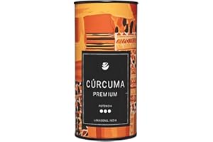HELLO CÚRCUMA! Curcuma en polvo de Lakadong, India 100g – 100% Natural y Sin Aditivos – Contenido Superior en Curcumina (7-9%) – Superalimento Antiinflamatorio