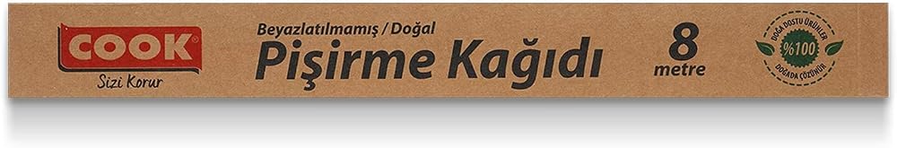 Cook Doğal Pişirme Kağıdı, 37 cm x 8 m