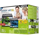 Aquael Aquarium Set Day and Night Leddy 40XL Akvaryum Siyah
