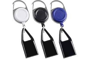 XPEX 3 Pezzi Porta Accendino Allungabile,Espositore Clipper accendino Accendini clipper Accendino Allungabile in Metallo Clip per Accendini con Cavo Retrattile Protezione Antifurto