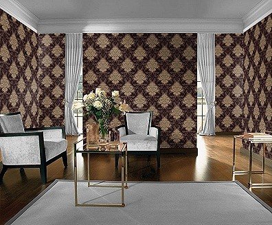 Lounge Barock Rasch Tapete BESTSELLER 156645 gold braun - 4