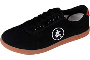 Shaoyao Unisex Kung Fu Tai Chi Atmungsaktiver Komfort Schuhe Kampfsportschuhe Üben Sport Segeltuchschuhe