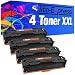 Produktbild Toner PlatinumSerie® für HP 203X Color Laserjet Pro M254DNW M254NW M254DW M 254 NW DW DNW ((1) Set 4X Toner Farbset)
