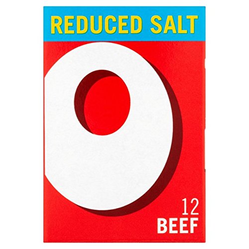 Preisvergleich Produktbild Oxo 12 Reduzierte Salz Rindfleisch Brühwürfel 71g