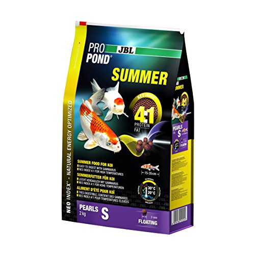 JBL ProPond Summer S, Sommerfutter für kleine Koi – 2 kg - 2
