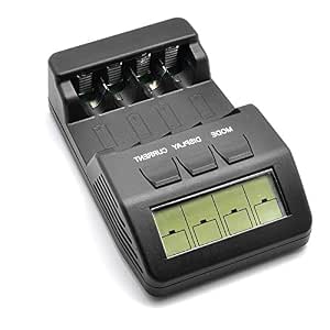 CARICABATTERIE PILE RICARICABILI CARICA BATTERIE CARICATORE STILO AA