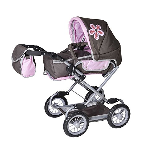 Preisvergleich Produktbild Knorrtoys 65071 - Puppenkombi Salsa - brown flower