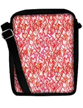 Snoogg , Damen Umhängetasche mehrfarbig multi