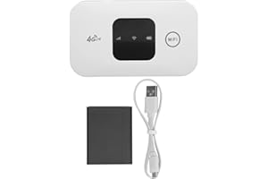 JIAWU Tragbares WLAN, 4G LTE USB-WLAN-Adapter mit SIM-Kartensteckplatz, Unterstützung von Bis zu 10 WLAN-Benutzern, Mobiler 4G-WLAN-Hotspot-Router mit Hoher Geschwindigkeit
