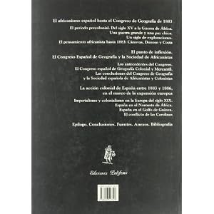 Quimeras de Africa: La Sociedad Española de Africanistas y Colonistas : el colonialismo español de finales d