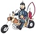 Produktbild Räuchermann Feuerwehrmann auf Motorrad von DREGENO SEIFFEN 19cm – Original erzgebirgische Handarbeit, stimmungsvolle Weihnachts-Dekoration