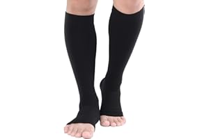 TOFLY Medical Compression Stockings, 20-30 mmHg Knee High Compression Socks