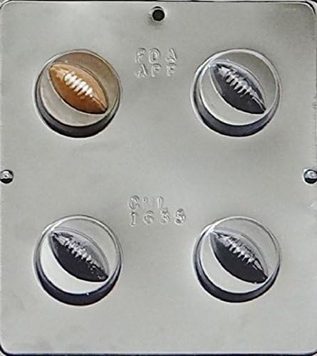 Football Chocolate Cookie Mold 1635