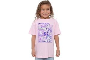 Kpop Demon Hunters Unisex Kids K-pop Demon Hunters - Anime Huntrix Huntr/X Kids T Shirt, Black T-Shirt (Pack of 1)