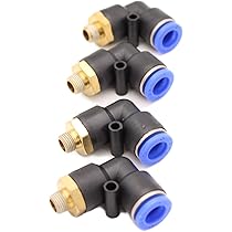 Raccordo Pneumatico A T 6 Mm IQS Connettore Ad Aria - Foto 10