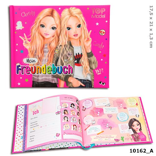 Preisvergleich Produktbild TOPModel Freundebuch Back to School pink *NEU*OVP*