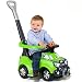 Produktbild Rutscher mit Stange, elektrische Hupe, aufklappbarer Sitz, Abschleppseil - Rutschauto Schubstange Fahrzeug Kinderwagen Auto Lauflernwagen 3 in 1