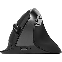 Souris Verticale Sans Fil Trust Voxx - Rechargeable, Bluetooth/2.4GHz, 9 Boutons