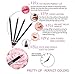 Set of 12 Chic Precision Lip liner, Travel Size (5.9inches)Ultra Fine Pencils, Professional Waterproof Longwear Lipliner Pencils, 12pcs Hot Colors by Almondcy