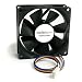 Produktbild StarTech.com 80x25mm Computer Gehäuselüfter/ PWM Cooling Fan - Lüfter für Computer Gehäuse mit 4-Pin Molex