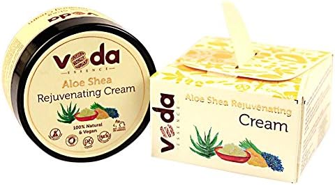 Veda Essence 100% Natural Aloe Shea Rejuvenating Cream- 3.5 Ounce