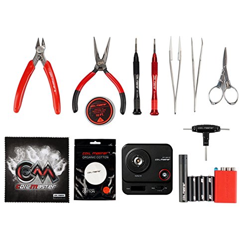 Coil Master DIY Kit V3 Werkzeug-Set mit neuesten Coil Jig (V4)/521 Tab Mini Ohm - 5