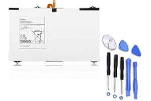 HUBEI EB-BT810ABA EB-BT810ABE Remplacement de la batterie de la tablette pour Samsung Galaxy Tab S2 9.7" SM-T810 T810X T813 T815 T815C T815X T815Y T817 T817A T817W T817T T817P T817X T817V T818(3.85V 22.6Wh)