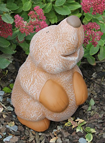 Steinfigur Maulwurf groß – Terrakotta, Garten, Deko, Stein, Figur, Frostsicher - 2