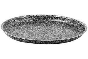 Home Stone forma do pizzy, okrągła, nieprzywierająca, kamień, kolor antracytowy, 28 cm