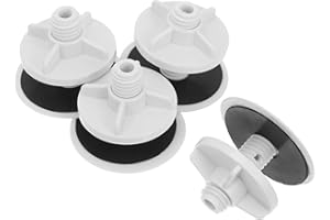 ANGOILY 4pezzi Copritappo per Lavello Cucina Tappi di Copertura per Foro Rubinetto Antiruggine Facili da Installare Design Elegante E Pratico per Lavelli E Lavabi