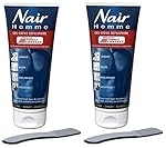 Nair - Gel-Crème Dépilatoire Homme - Tube 200 ml + Spatule - Lot de 2