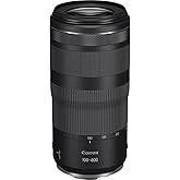 Canon RF Lens 100-400mm F5.6-8 IS USM - Telephoto Zoom Camera Lens with 5.5-stop Optical Image Stabilizer for Sports & Wildli