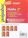 Image de Maths 2de - Prépabac Cours & entraînement: cours, méthodes et exercices progressifs (seconde)