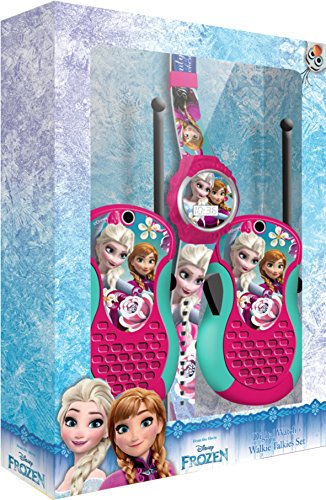 Kids Licensing - Frozen Cadeau Talkie Walkie et Montre Digitale, WD19271