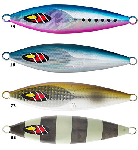 Daiwa JIG MR SLOW - 220G - 220, per unit, Chrome Sparus, 73, N°4/0