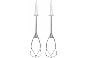 LUTH PREMIUM PROFI PARTS Batidora compatible con Bosch Siemens 00653471 653471 Juego de batidora turbo Premium derecha izquierda para batidora de mano