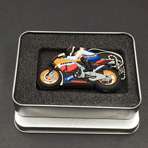 ZHAOJING 16G 32G U board creative motorcycle U disk 16g personalized cute mini creative gift U disk 16g quality assurance key chain ( Color : 32g )