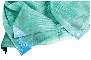 EACOMMERCE Telo Antispina Rete per Raccolta Olive Light 33 gr/mq Intera O con Apertura Centrale Colore Verde con Angoli Rinforzati (Rete con Apertura, 6x6 mt)