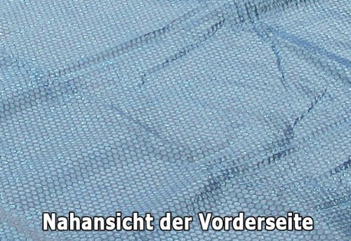 Miganeo® 549 cm Premium Solarplane schwarz/blau rund Poolheizung für pool - 5