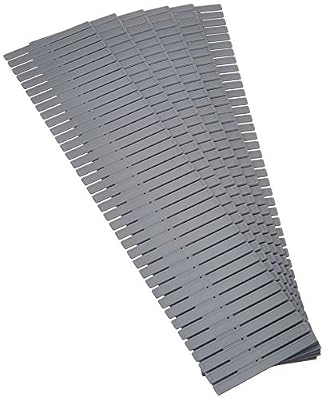 Compactor Home Rangement & Cie RAN7033 Free Organisateur de Tiroir Polypropylène Gris 44 x 44 x 10 cm