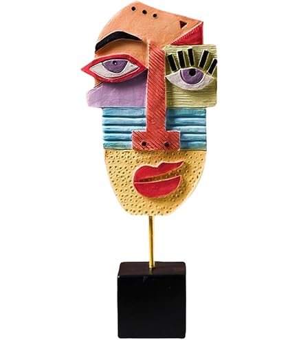 Kare Design Deko Objekt, handbemalt, 52cm, Multicolour