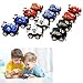 Race Cars 12 Pack Pull Back & Let Go Powered, Assorted Car Colors: Red, White, Blue and Black, 3-4 Inch Cars …