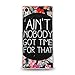 Produktbild Zanasta Designs Schutzhülle Sony Xperia Z2 Hülle Case Slim Cover mit Motiv Nobody Got Time
