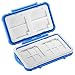 Produktbild Neewer 14 Schlitze Speicherkarten-Etui-Halter, haltbarer wasserdichter Anti-Schock Speicherschutz-Karten-Kasten für 10 Mikro-Sd-Karten / 10 TF Karten / 2 CF Karten und 4 SD Karten / 4 XD Karten - Blau