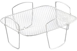 BAOFUYA Griglia per Friggitrice Ad Aria, Griglia per Toast in Acciaio Inox Griglia per Cottura Griglia per Toast Accessori per Friggitrice Ad Aria