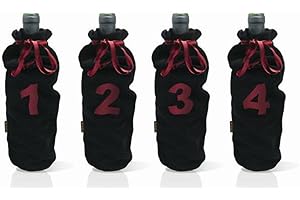 VB VIN BOUQUET FIA 036 Dekantierer, Rostfreier Stahl, Schwarz