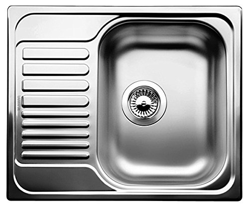 Blanco Tipo 45 S Mini Küchenspüle, Edelstahl Naturfinish, 516524