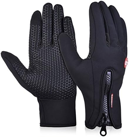 Quickfashion Winter Windproof Waterproof Outdoor Cycling Skiing Hiking Hunting Climbing Glove Touch screen Gloves for Smartphone (L)