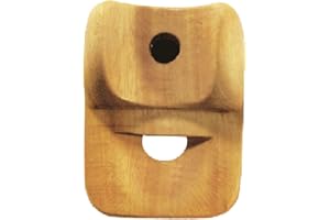 TERRAPIN TRADING Fair Trade Amazonas Samba Nase Whistle - Licht Nasenflöte Holz