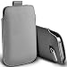 Produktbild Fone-Case (Grey) Samsung Galaxy A5 (2017) Qualität PU-Leder Pull Tab Stilvolle Einbau Beutel Hülle